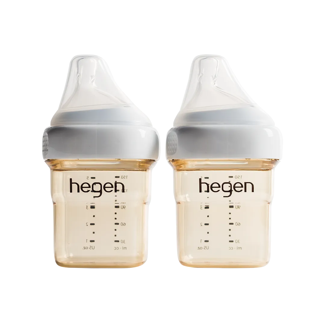 Hegen PCTO™ Feeding Bottle PPSU 150ml/5oz (Slow Flow) 0  Month (2-pack)