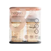 Hegen PCTO™ Feeding Bottle PPSU 240ml/8oz (Medium Flow) 3  Months (2-pack)