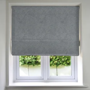 Highlands Blue Roman Blinds