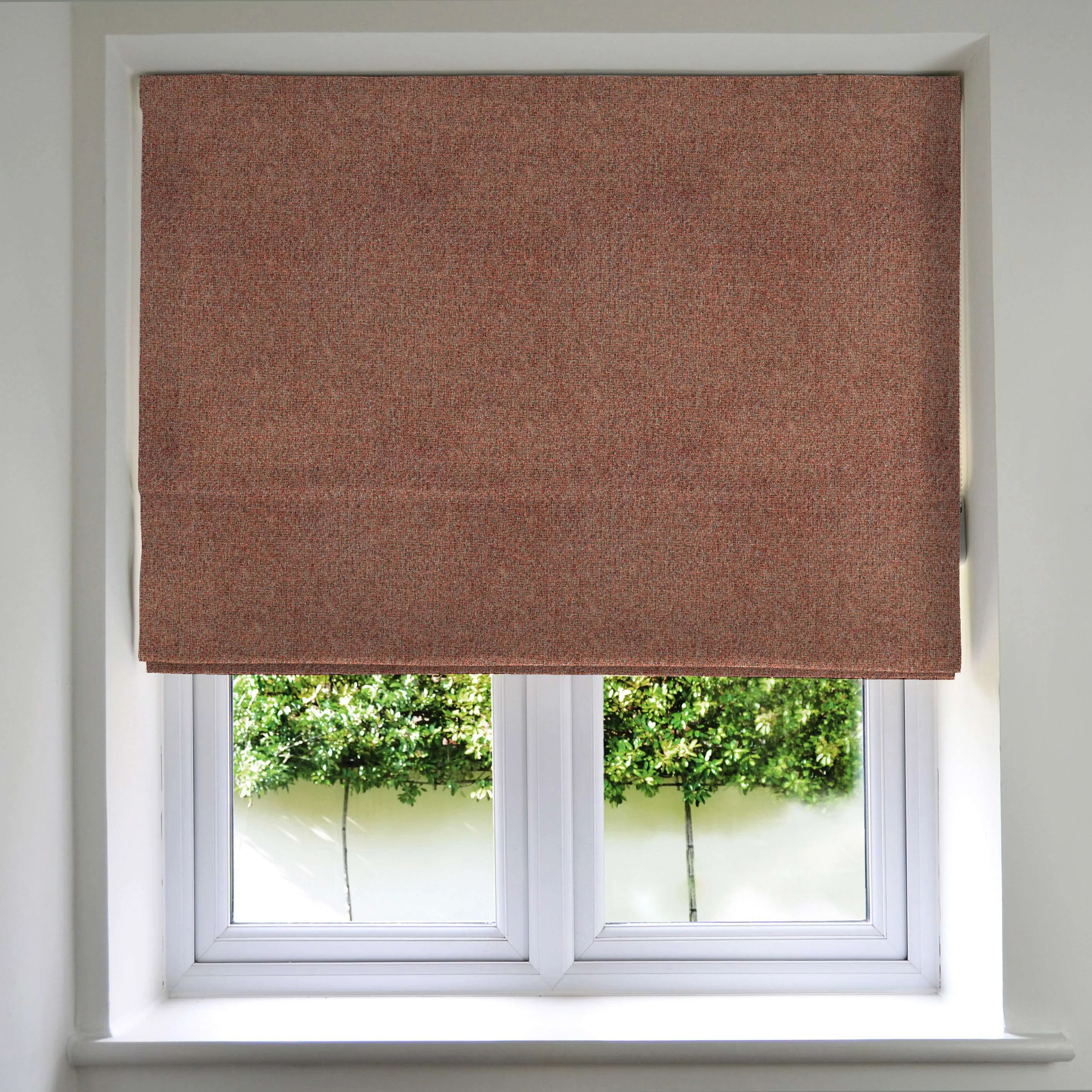 Highlands Terracotta Roman Blinds