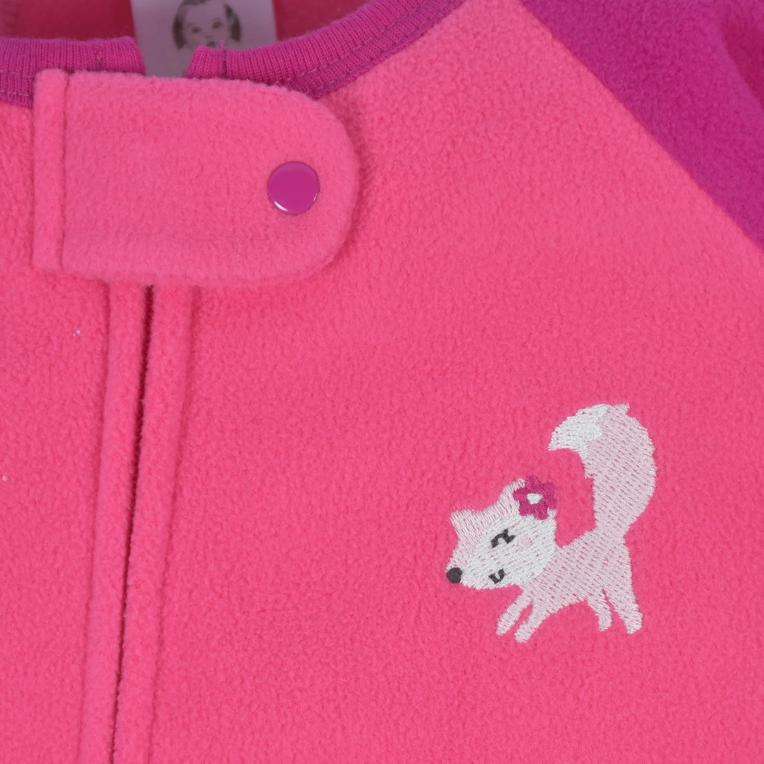 Infant & Toddler Girls Fox Fleece Pajamas