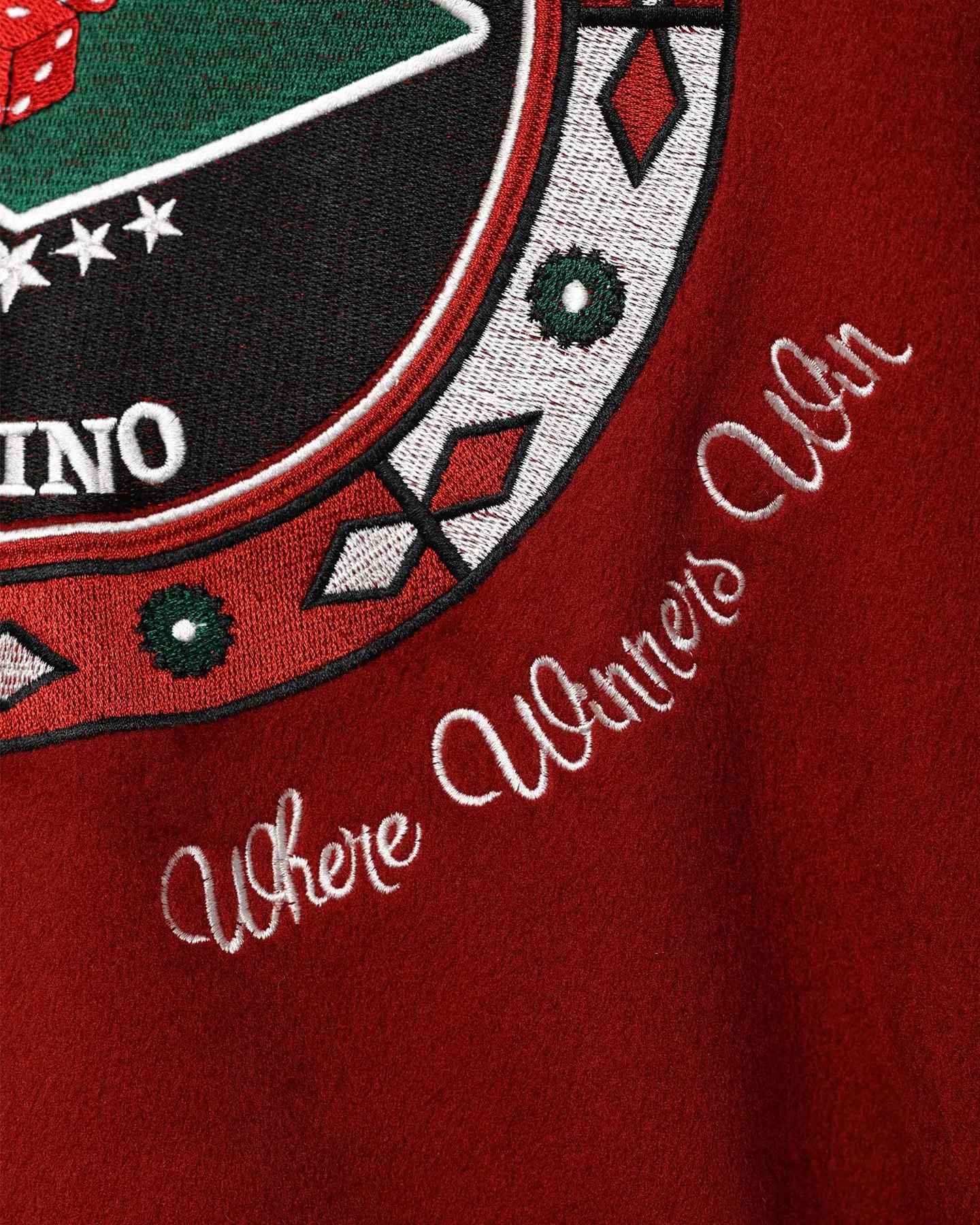 International Collective All In Varsity Jacket Red