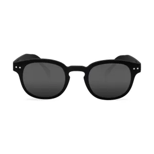 IZIPIZI Rounded-Edge Reading Sunglasses #C - Black