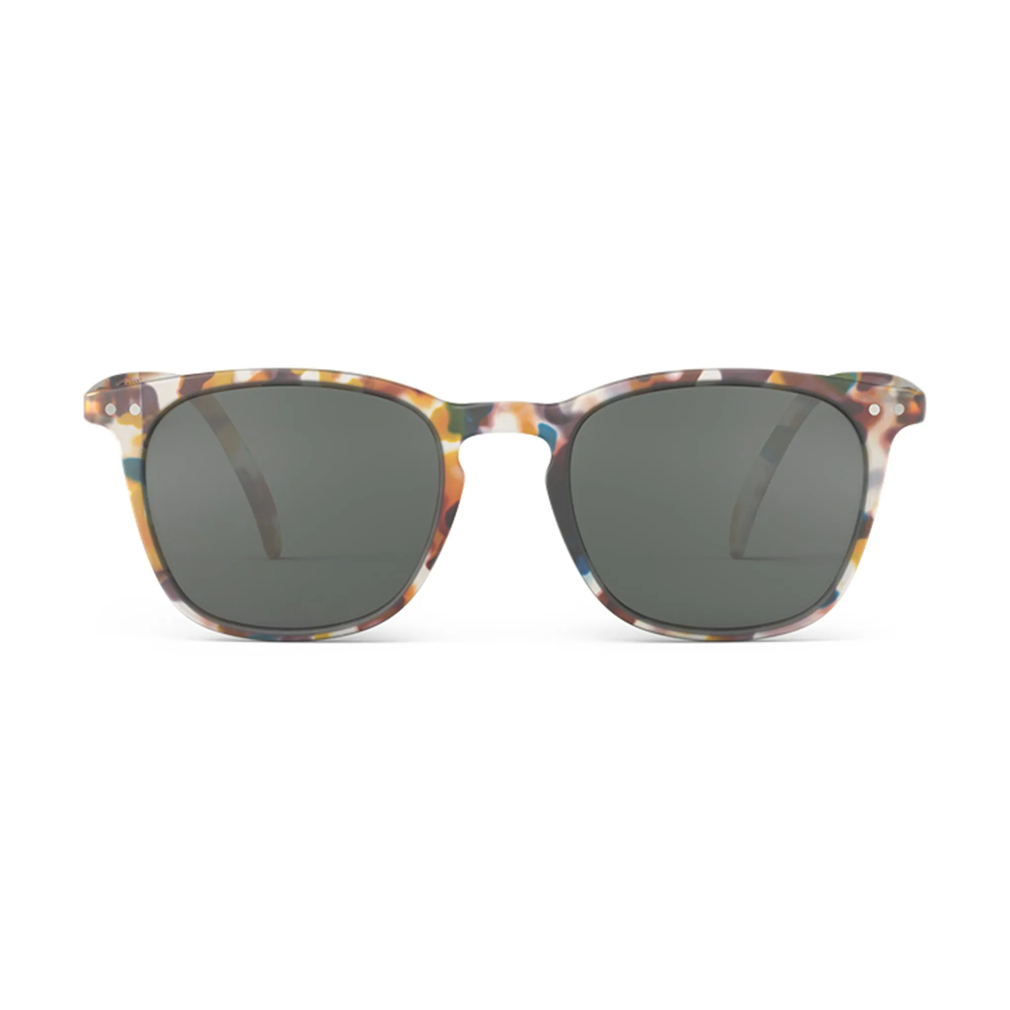 IZIPIZI Tapered Square Sunglasses #E - Blue Tortoise
