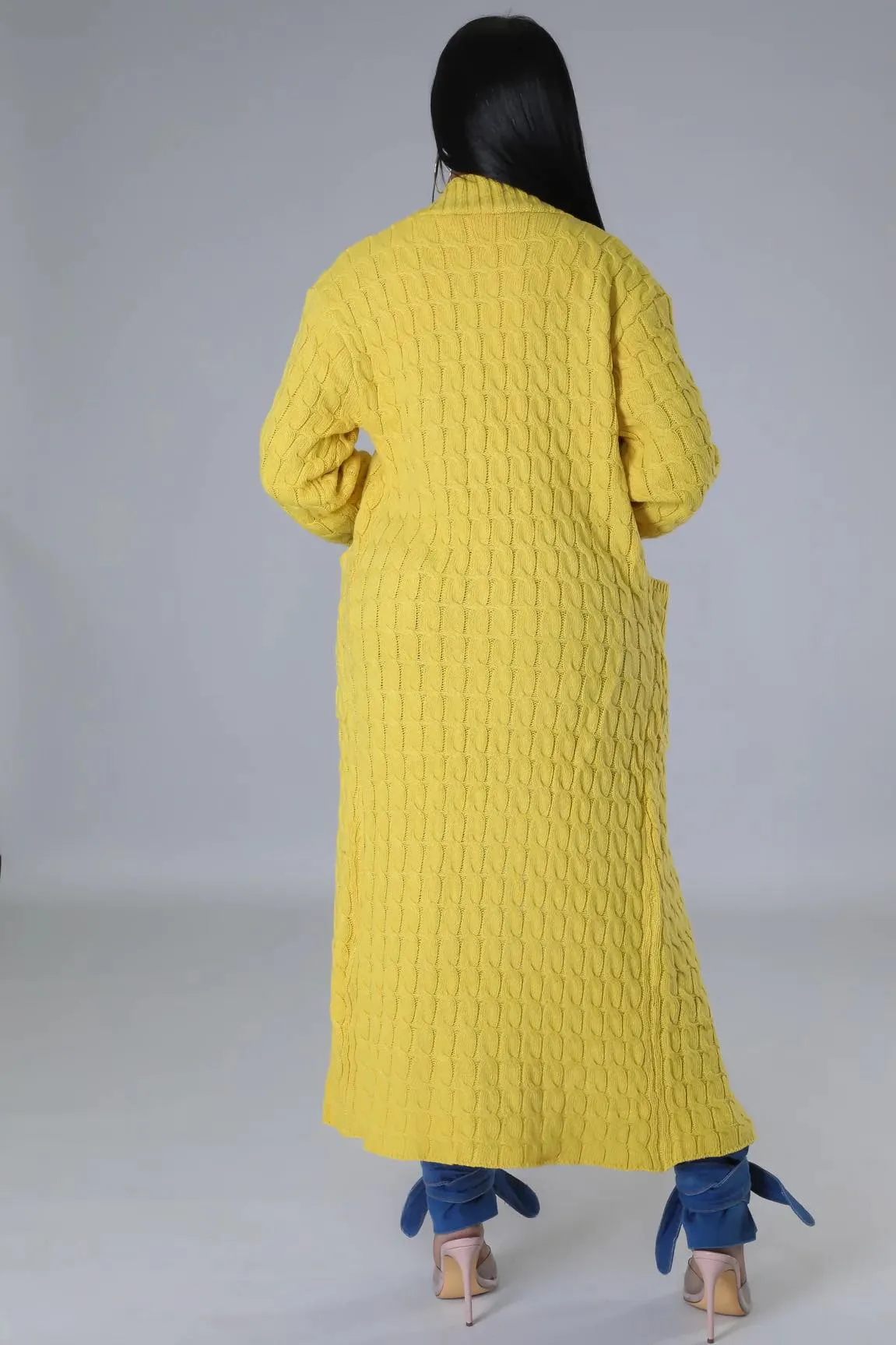 Izzy Cardigan - Yellow