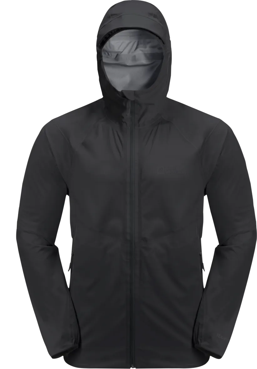 Jack Wolfskin Men&#x27;s Emberberg 3-Layer Jacket Phantom | Buy Jack Wolfskin Men&#x27;s Emberberg 3-Layer Jacket Phantom here | Outnorth