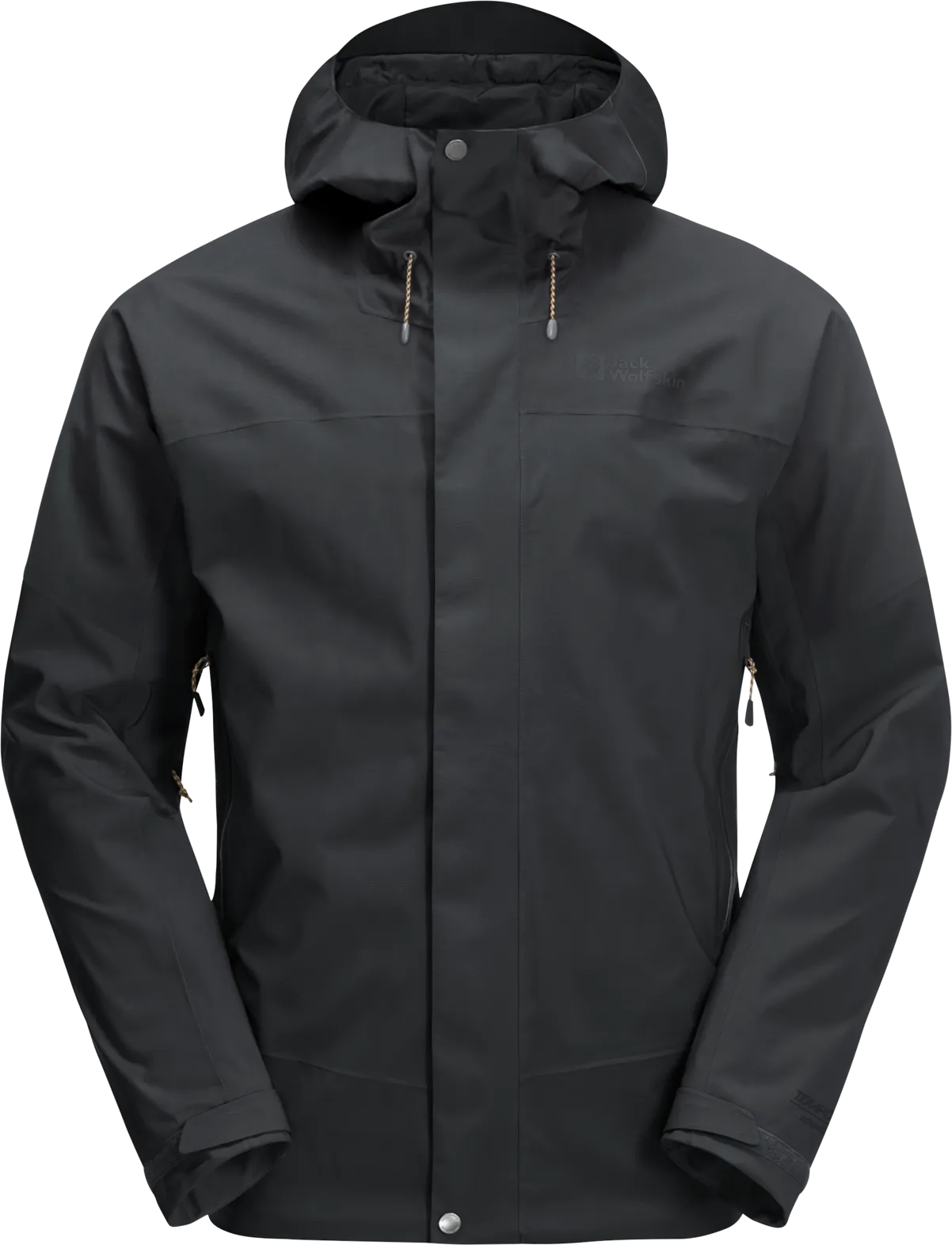 Jack Wolfskin Men&#x27;s Kammweg 2-Layer Jacket Phantom | Buy Jack Wolfskin Men&#x27;s Kammweg 2-Layer Jacket Phantom here | Outnorth