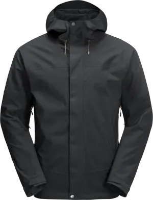 Jack Wolfskin Men&#x27;s Kammweg 2-Layer Jacket Phantom | Buy Jack Wolfskin Men&#x27;s Kammweg 2-Layer Jacket Phantom here | Outnorth