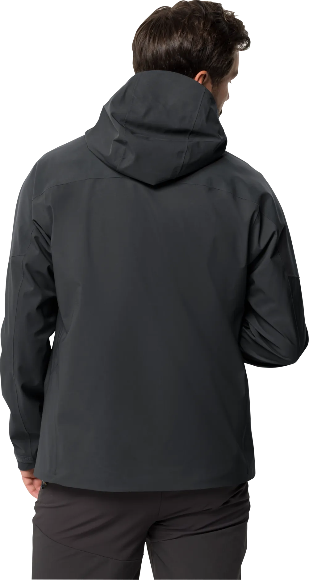 Jack Wolfskin Men&#x27;s Kammweg 2-Layer Jacket Phantom | Buy Jack Wolfskin Men&#x27;s Kammweg 2-Layer Jacket Phantom here | Outnorth