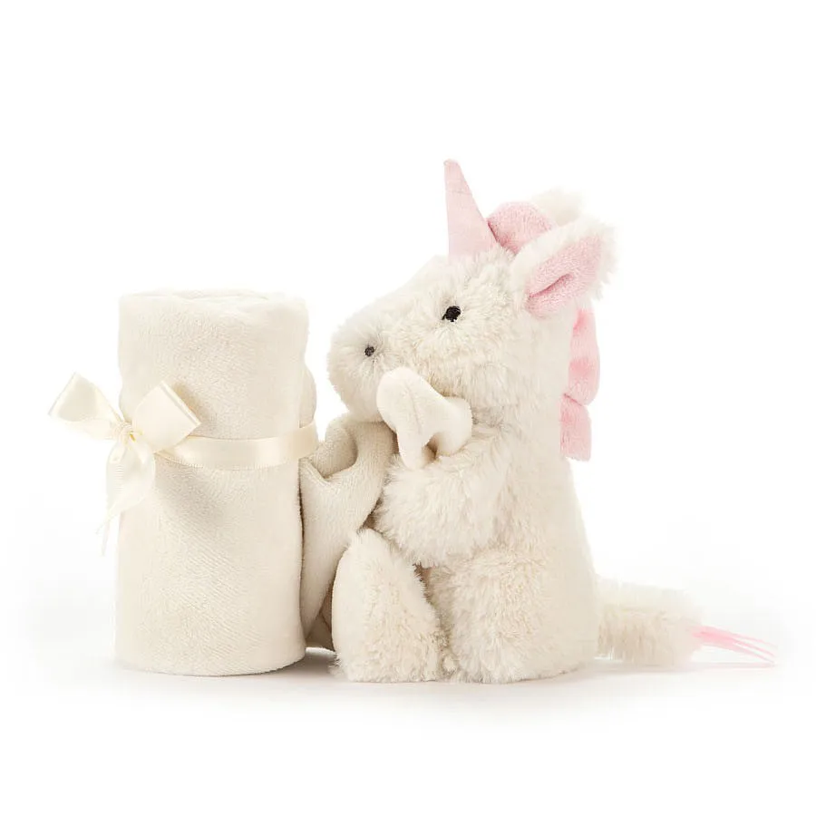 Jellycat Bashful Unicorn Soother - Personalisation Available