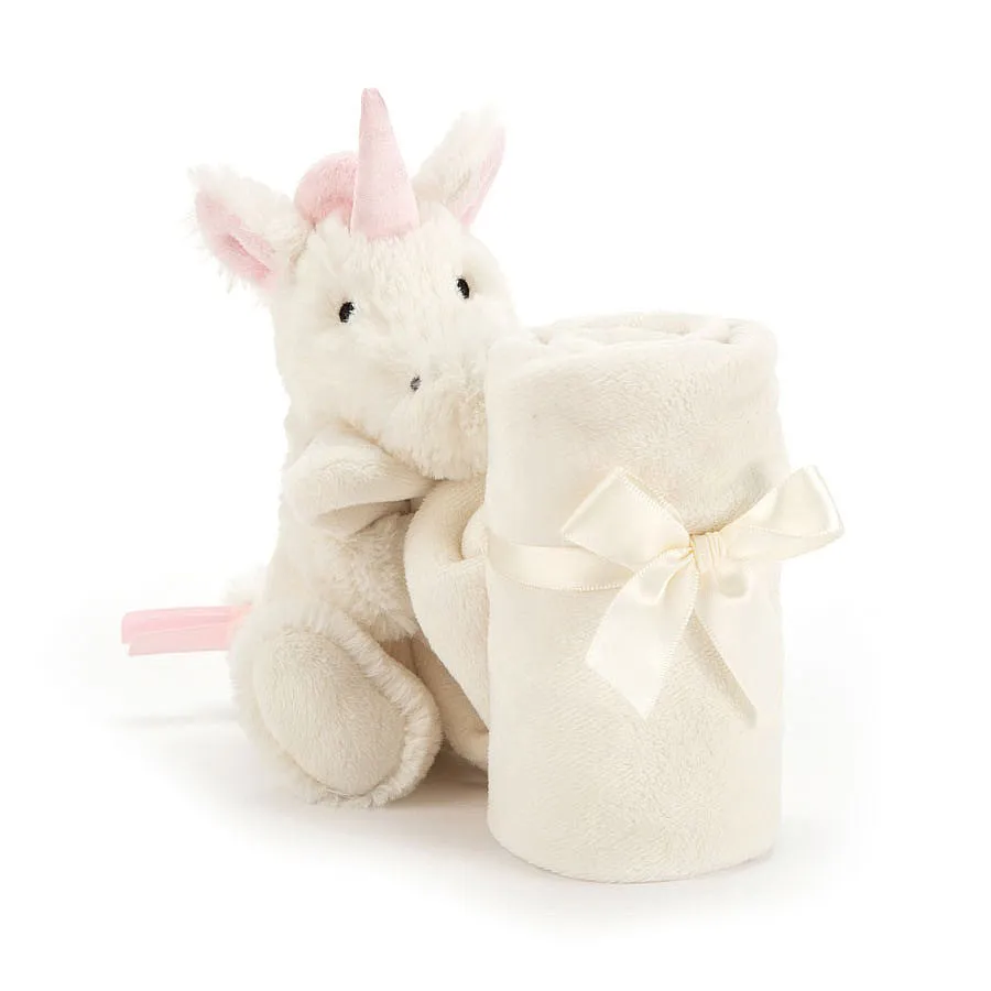 Jellycat Bashful Unicorn Soother - Personalisation Available