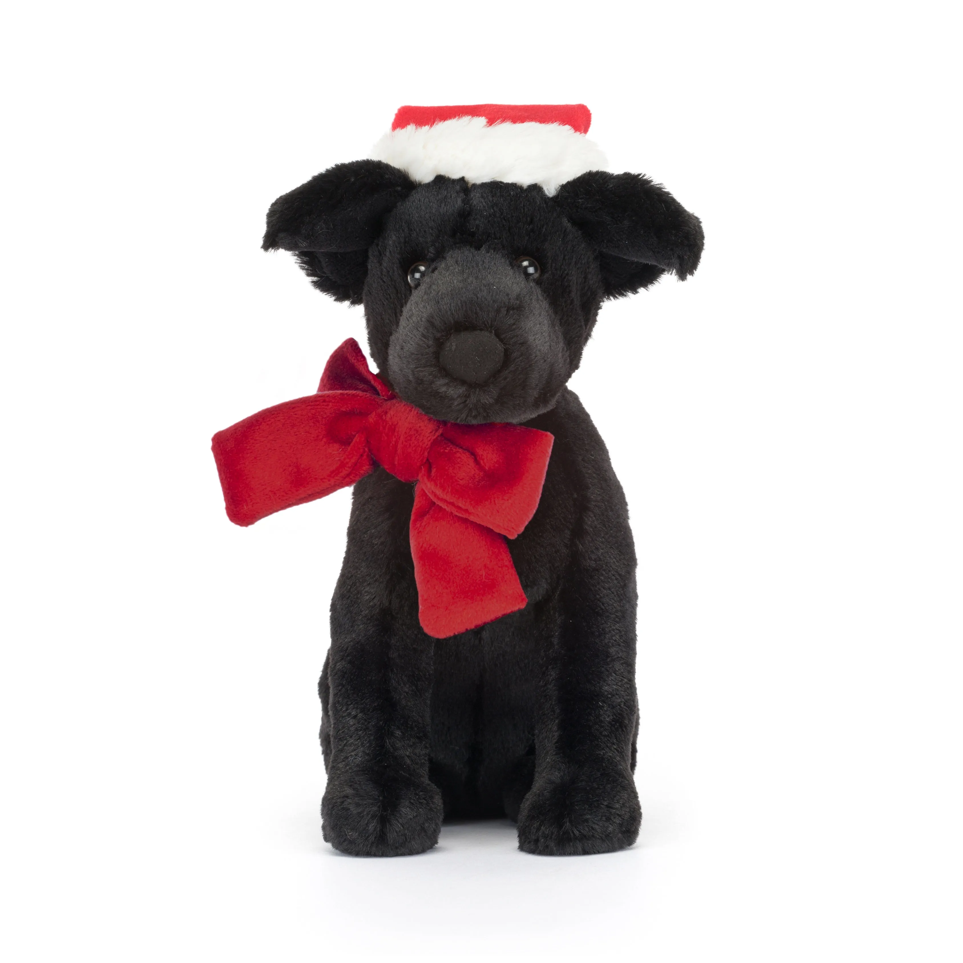 Jellycat Winter Warmer Pippa Black Labrador