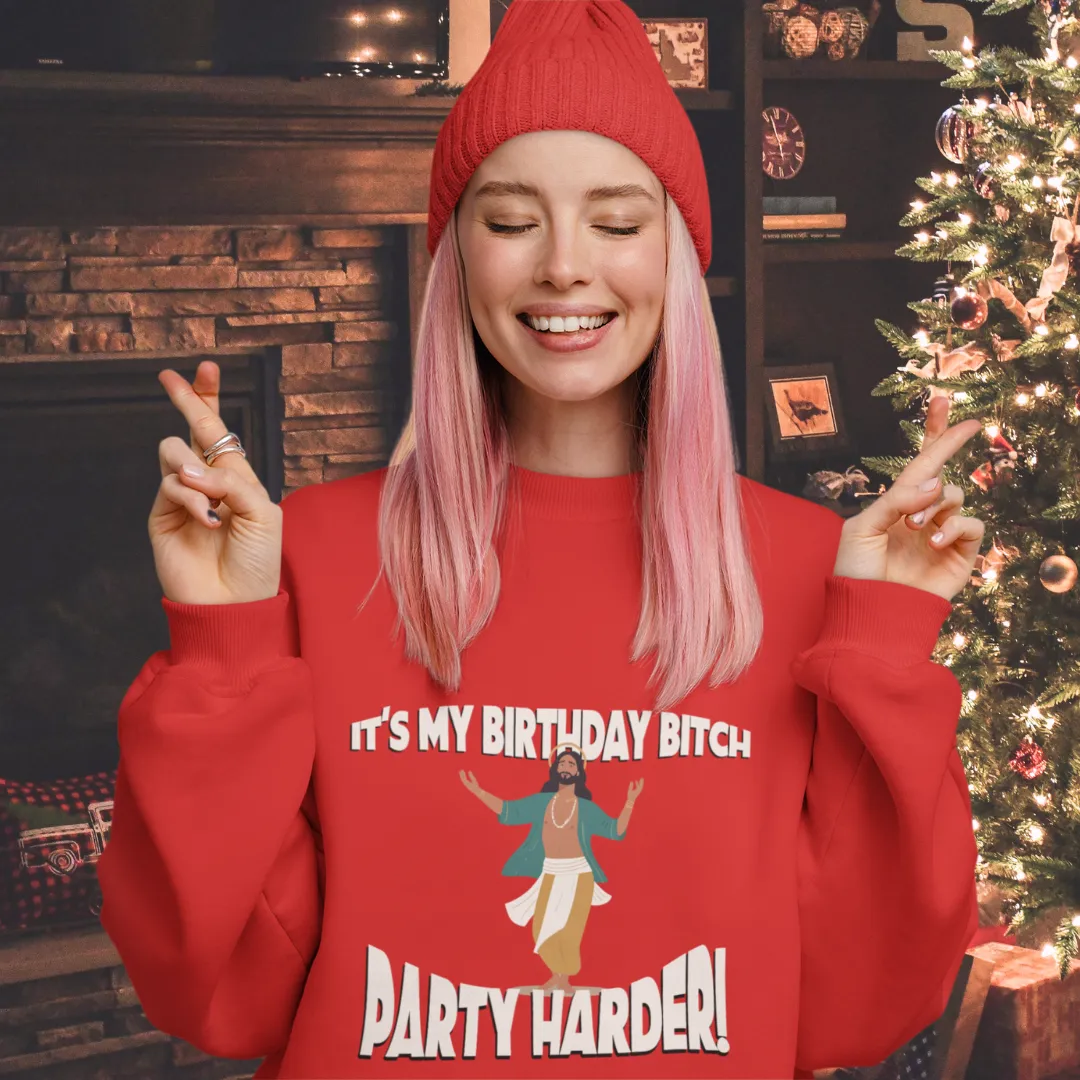 Jesus’ Birthday Bash Women’s Sweatshirt