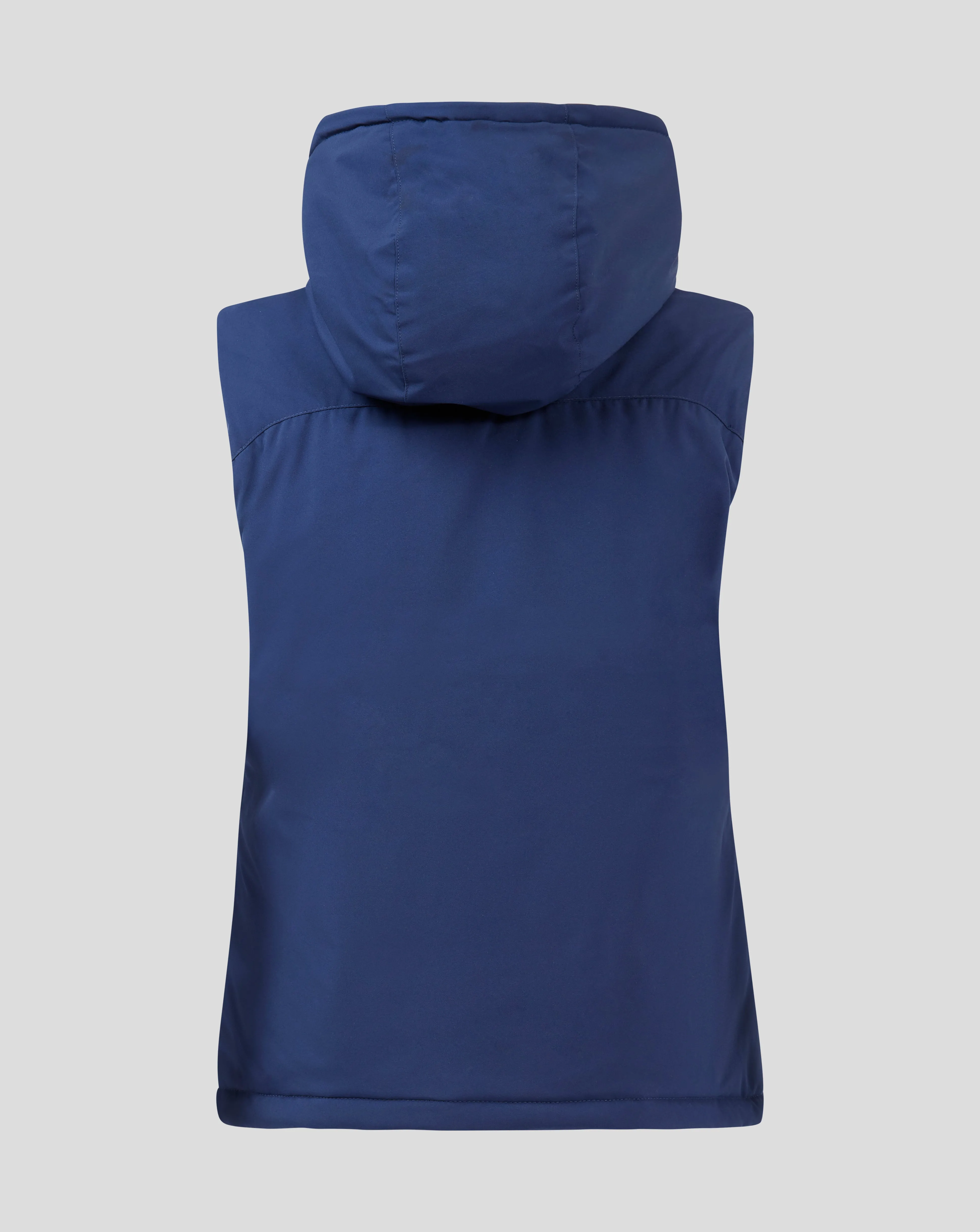 Junior Castore Padded Gilet With Hood in Navy