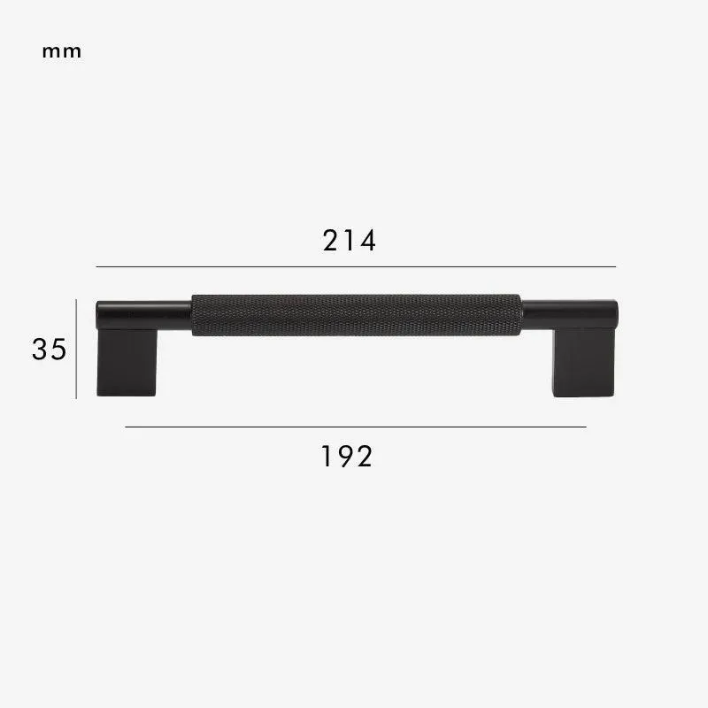 LACIE / Solid Brass Knurled Handles