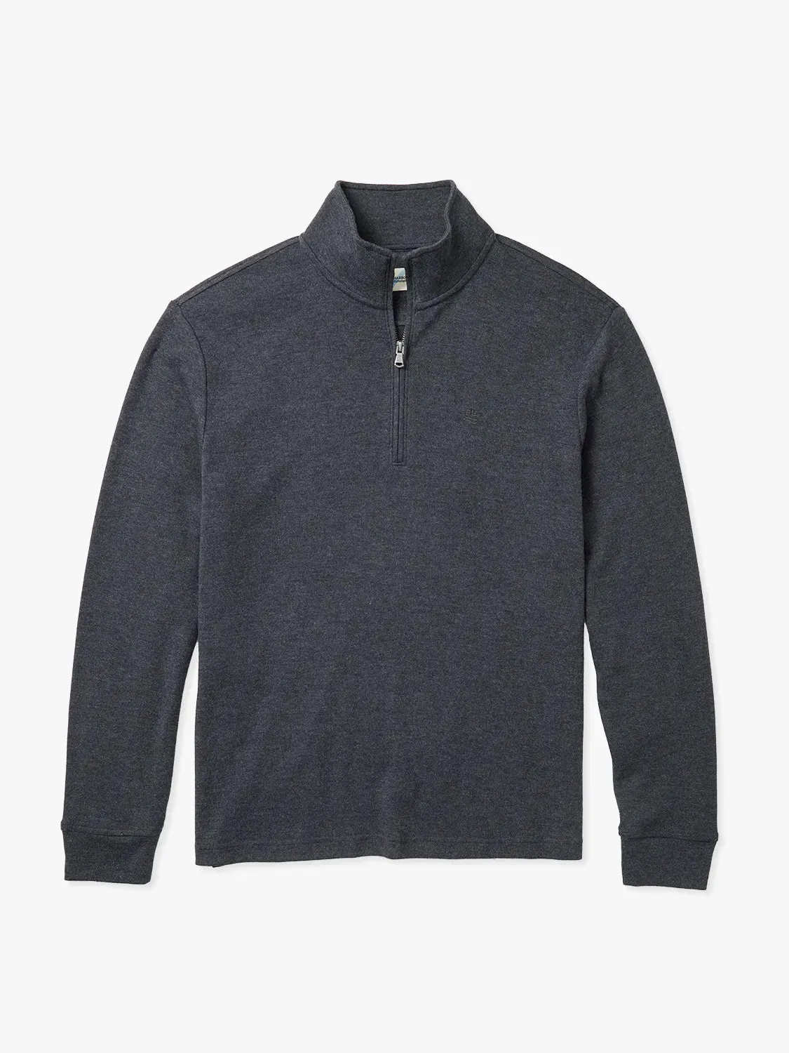 Larchmont Seawool Quarter-Zip | Charcoal