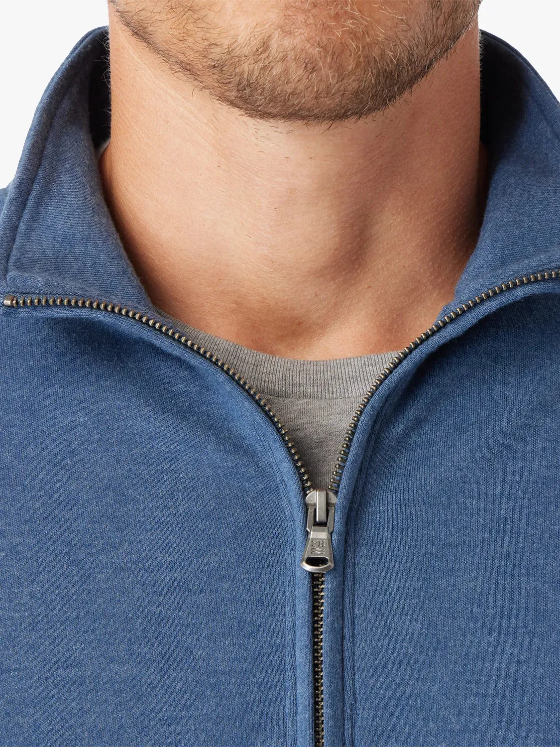 Larchmont Seawool Quarter-Zip | Navy