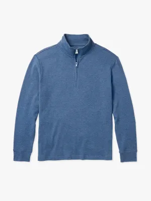 Larchmont Seawool Quarter-Zip | Navy
