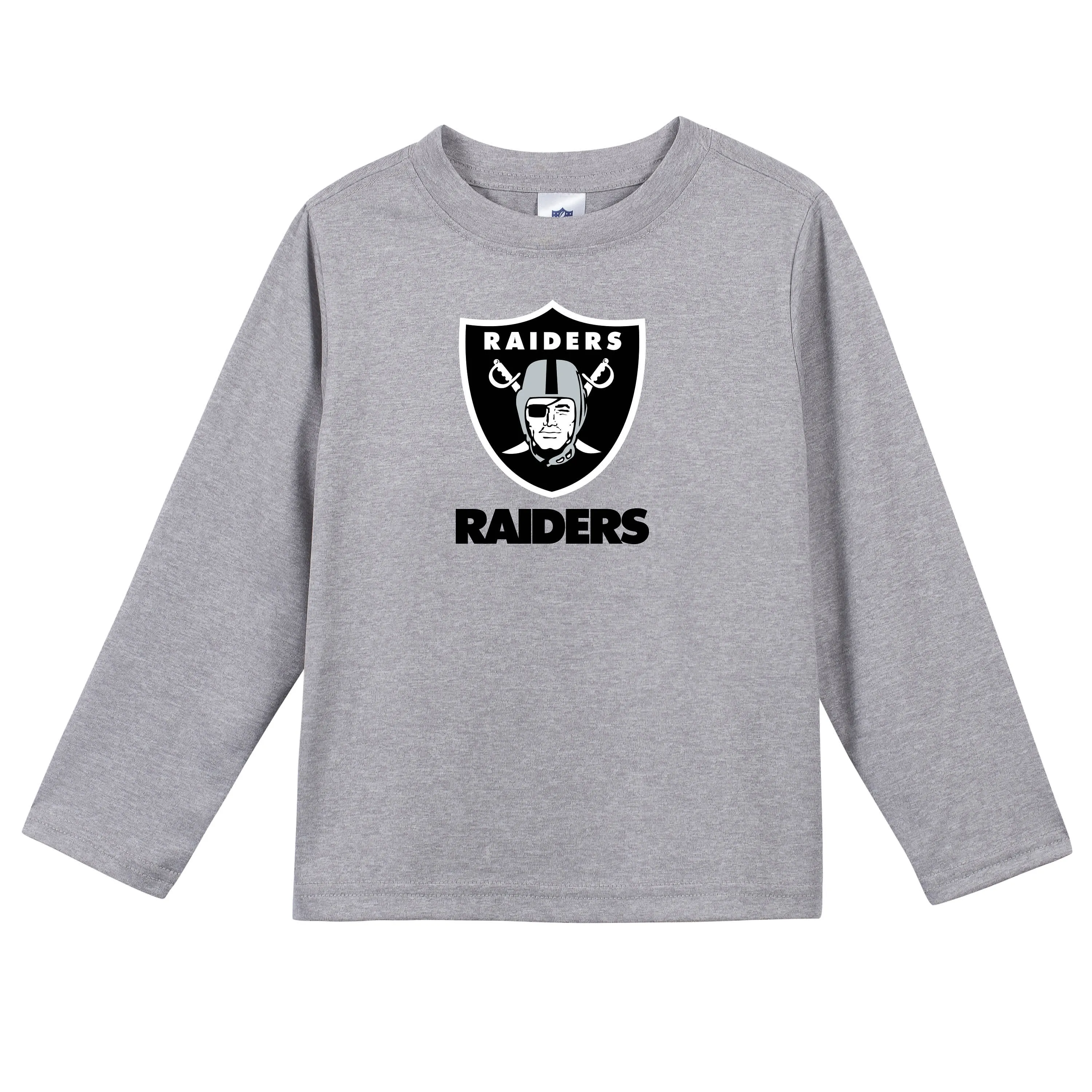 Las Vegas Raiders Boys Long Sleeve Tee