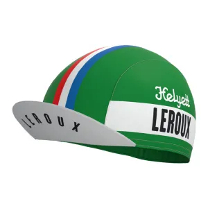 LEROUX Green Retro Cycling Cap