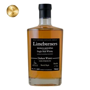 Limeburners Single Malt Whisky Darkest Winter 61.1% (AWARD M481)