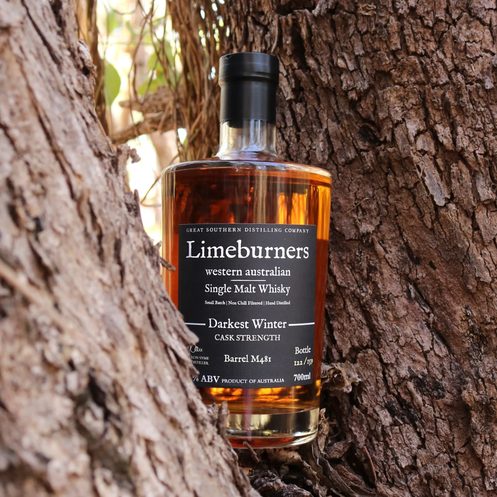 Limeburners Single Malt Whisky Darkest Winter 61.1% (AWARD M481)