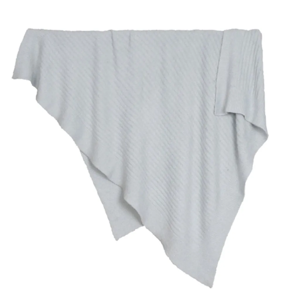 Lite Ribbed Baby Blanket - Barefoot Dreams