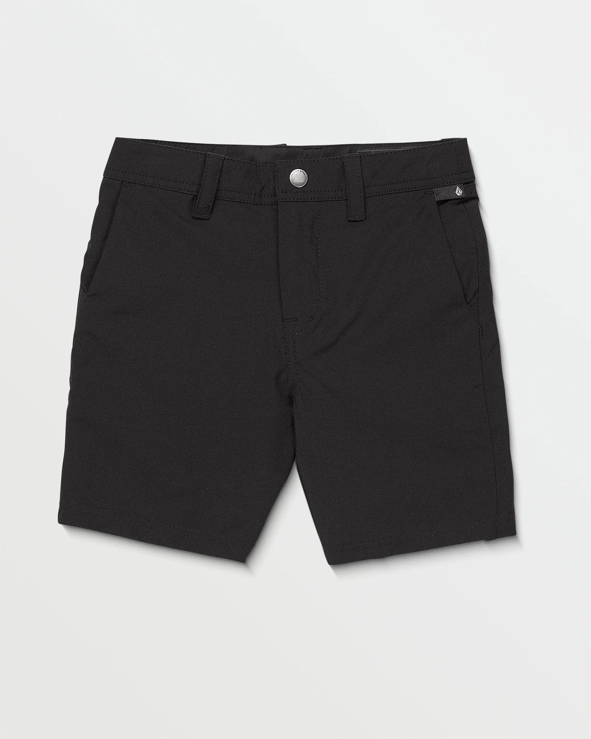 Little Boys Frickin Cross Shred Static Shorts - Black