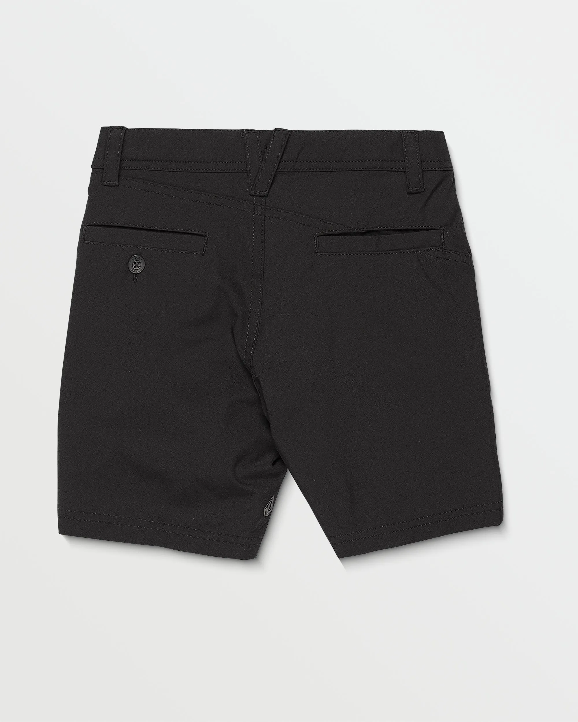 Little Boys Frickin Cross Shred Static Shorts - Black
