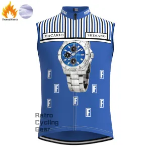 Macario Fleece Retro Cycling Vest