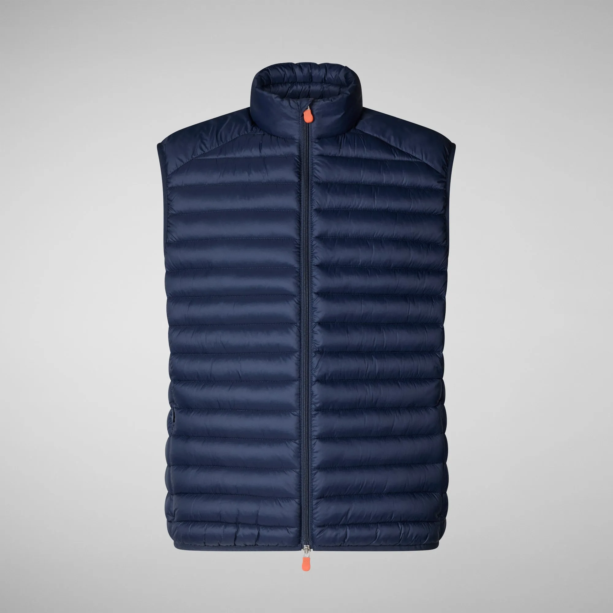 Man's quilted gilet Adam in navy blue