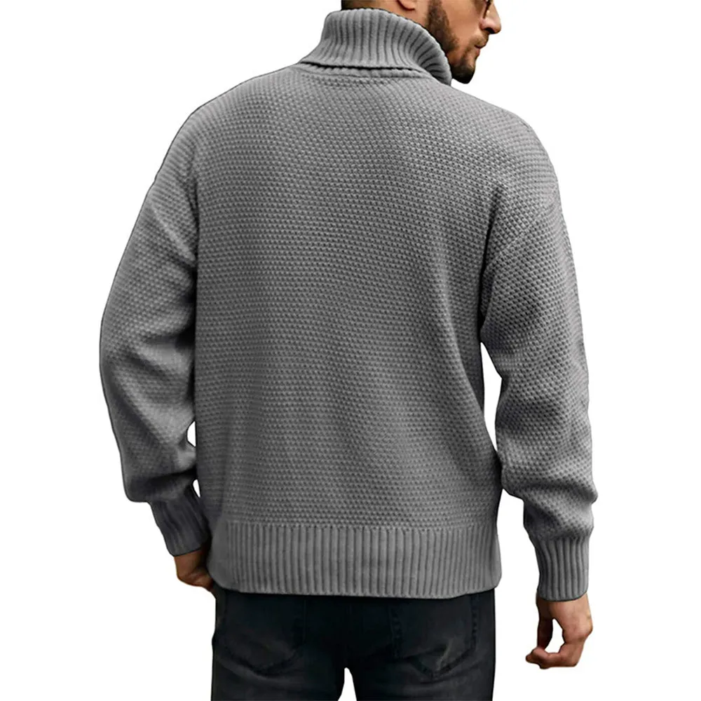 Men's Knitted | Turtleneck Sweater