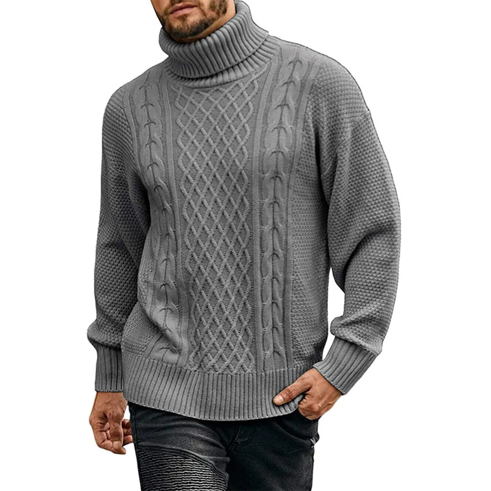 Men's Knitted | Turtleneck Sweater
