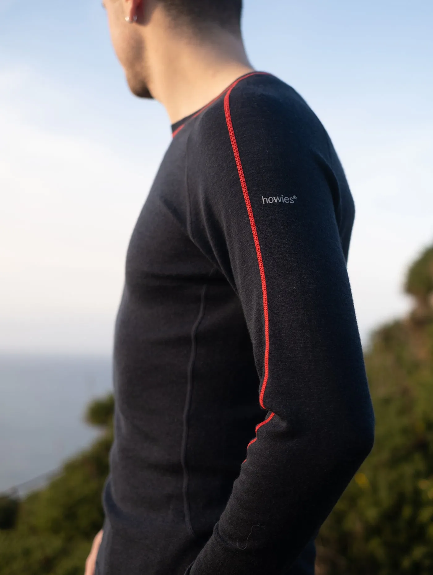 Men's Long Sleeved Merino Base Layer