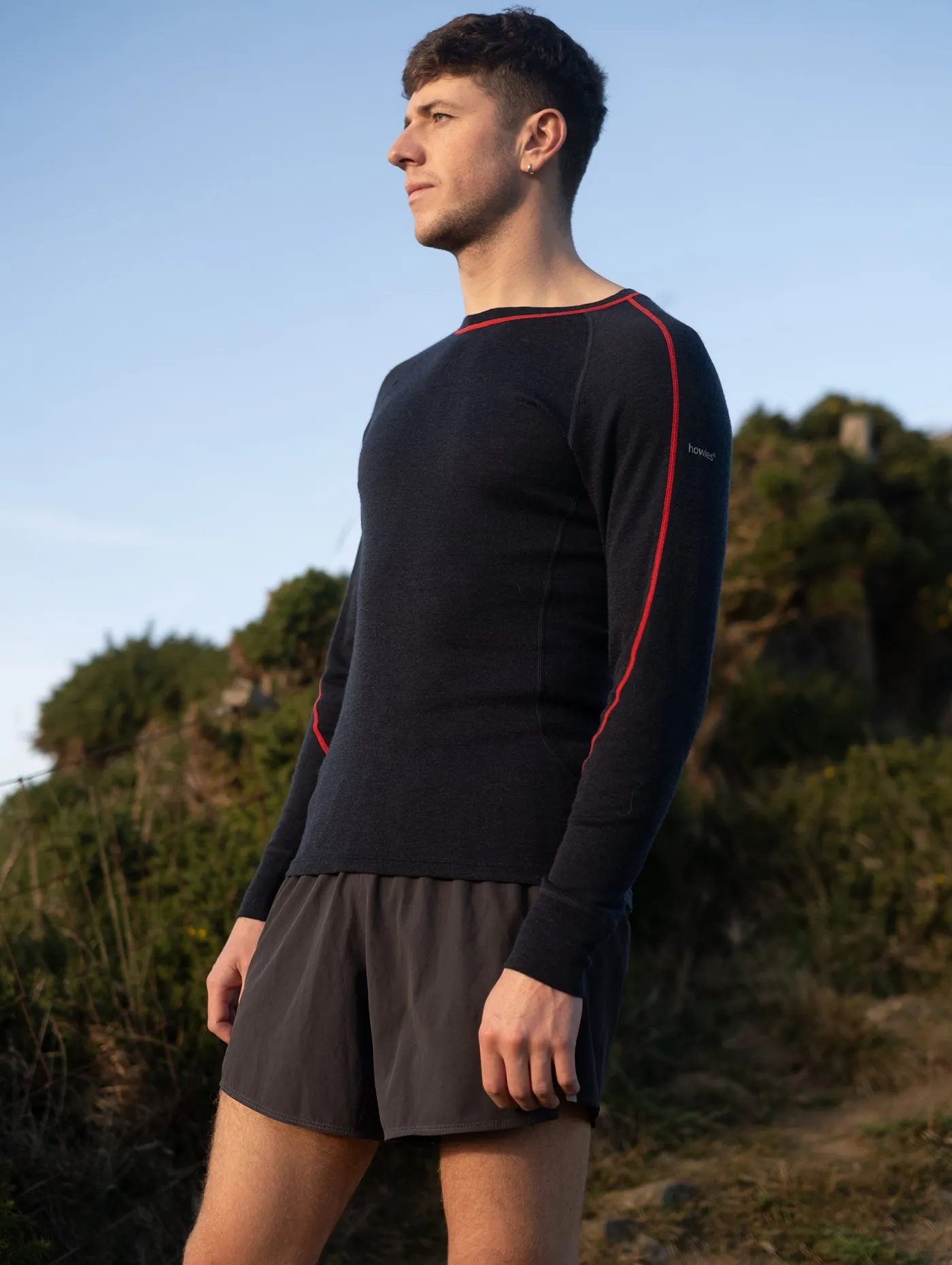 Men's Long Sleeved Merino Base Layer