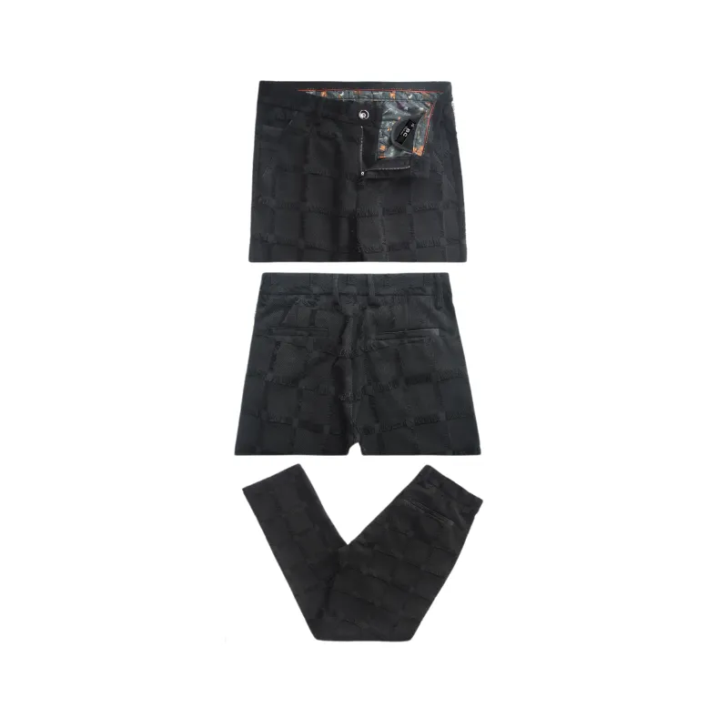 Men's Track Suit Set Black CJ007