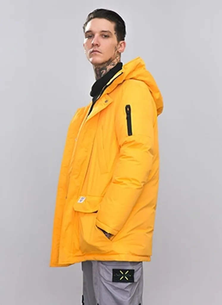 Men's Winter Warm Thick Down Hooded Long Parka