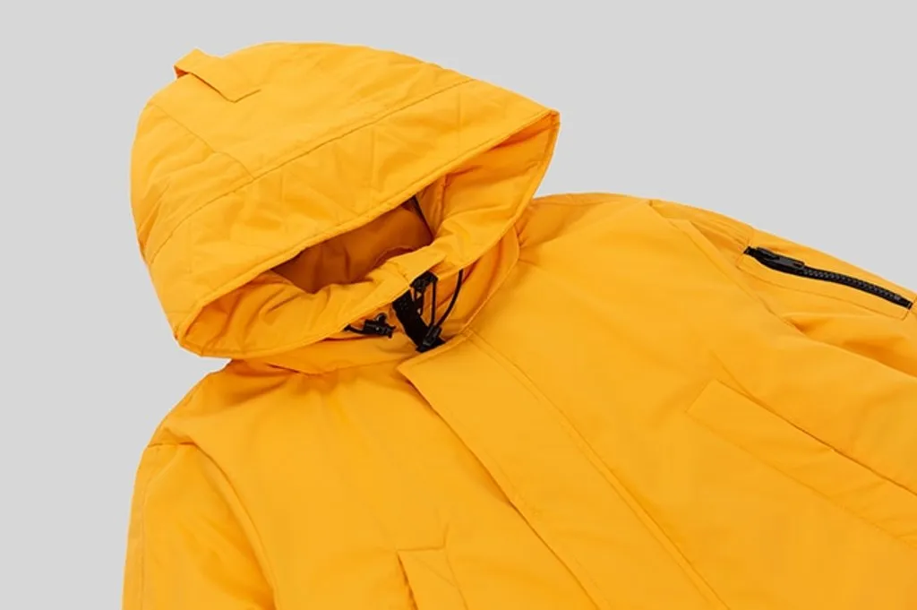 Men's Winter Warm Thick Down Hooded Long Parka