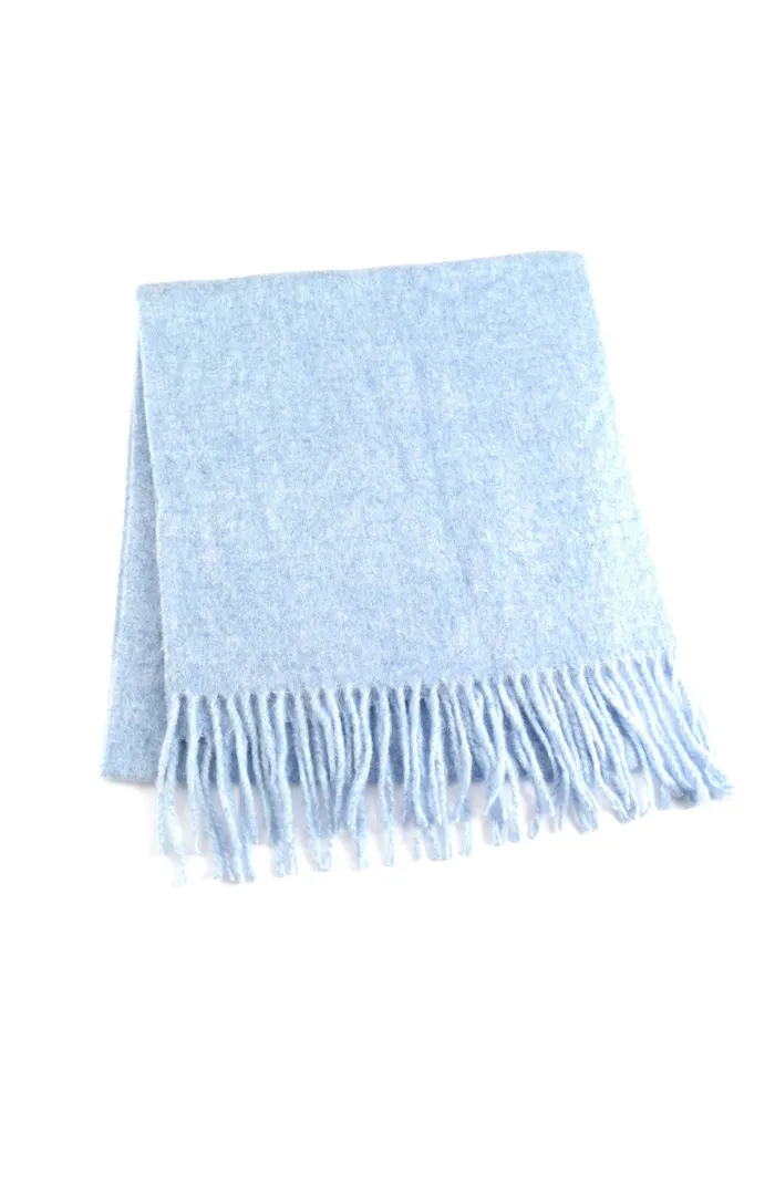 Miss Sparrow Sara Plain Scarf Sky