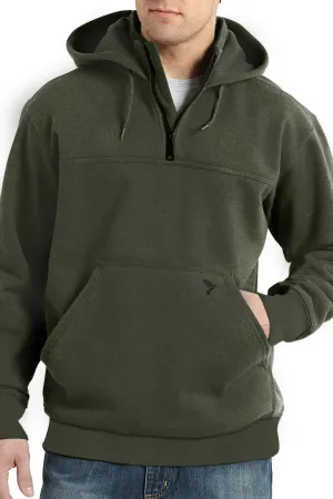 Moss Green Turtle Neck Hoodie - W22 - MH0050R