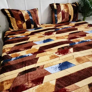 Multi Color Warm Bedsheet