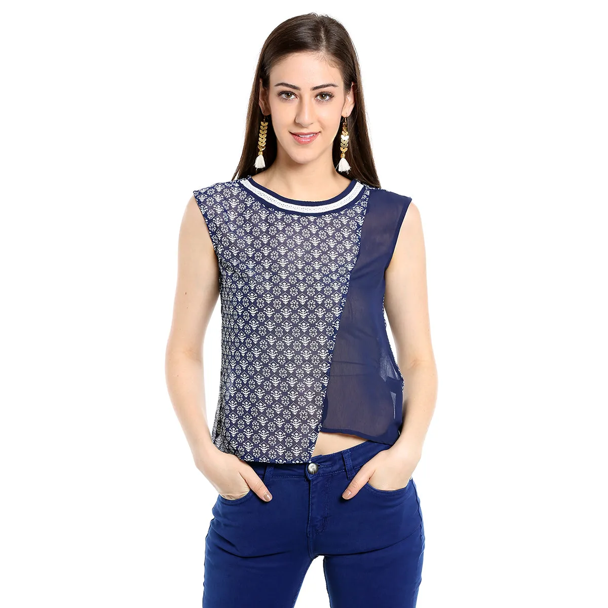 Multi Printed Top