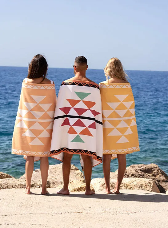 Multicolor Al Sadu Beach Towel