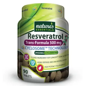 Nature's Essentials Resveratrol 500mg 90 Tablets