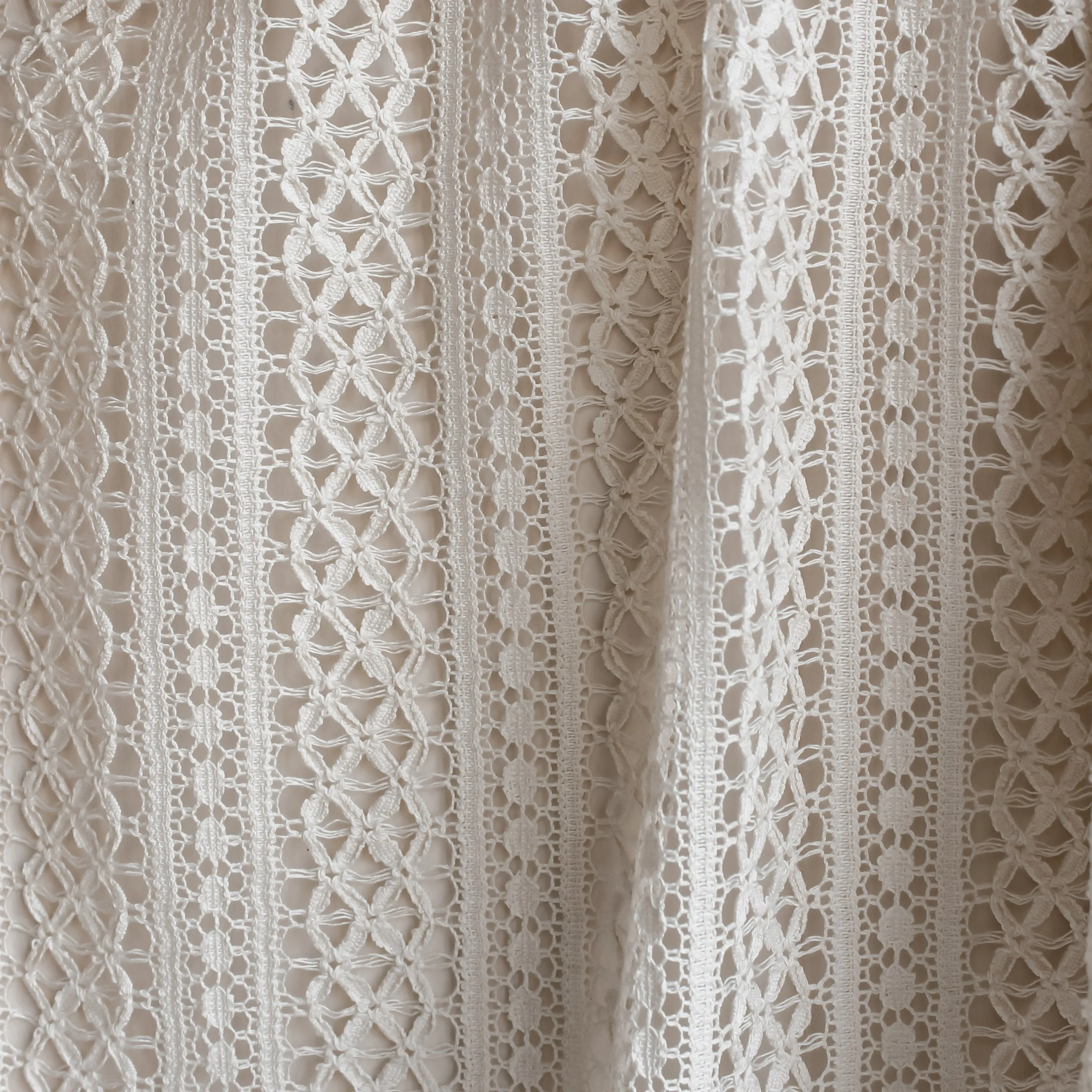 NEW Belvoir Lace Fabric Natural