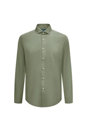 Non-Iron Dry Stretch Smart Fit Twill Shirt