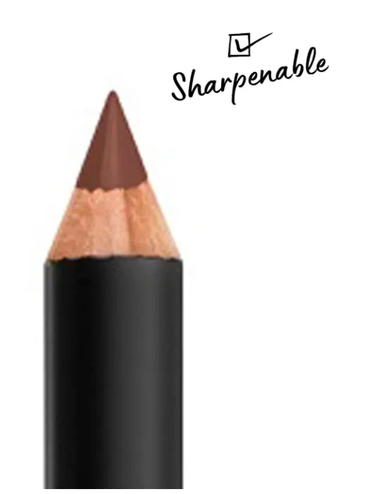 NYX PROFESSIONAL MAKEUP Suede Matte Lip Liner, Vegan Formula - Leon (Honey Brown)
