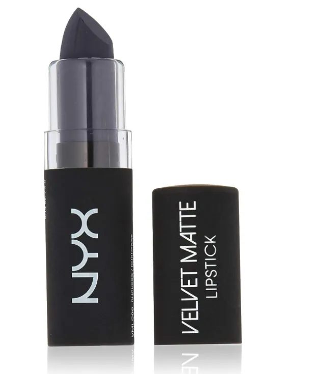 NYX Professional Makeup Velvet Matte Lipstick, Midnight Muse, 0.14 Ounce