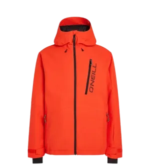 Oneill Mens Hammer Jacket Paprika Flame