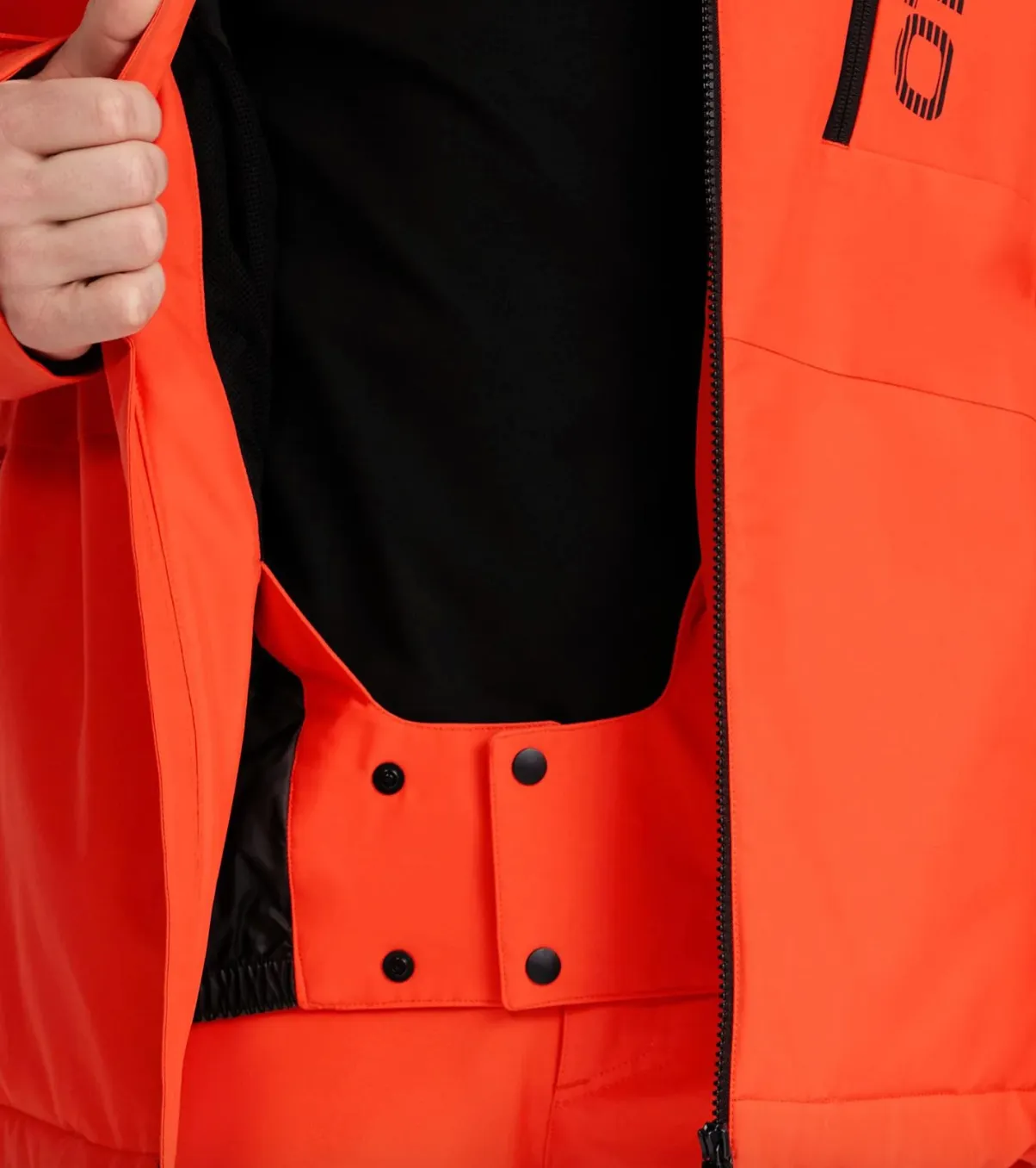 Oneill Mens Hammer Jacket Paprika Flame